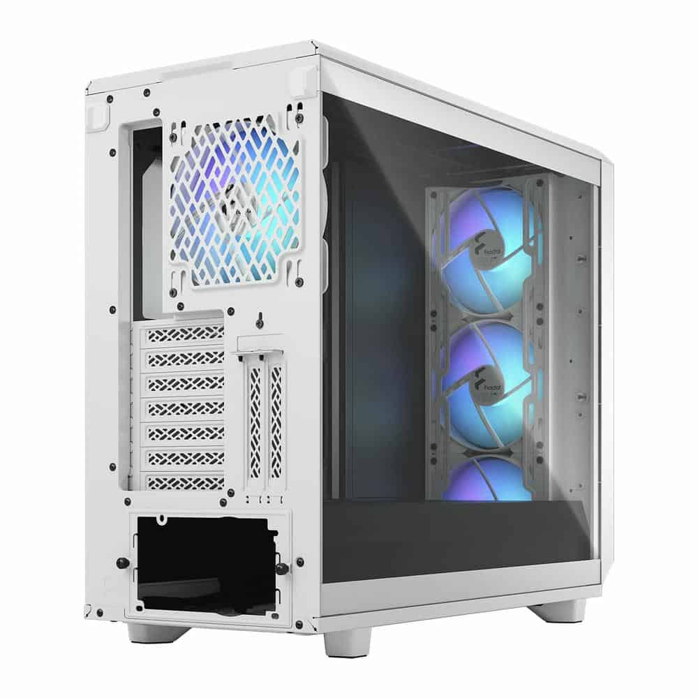 (image for) Fractal Meshify 2 RGB White Mid Tower Tempered Glass PC Case